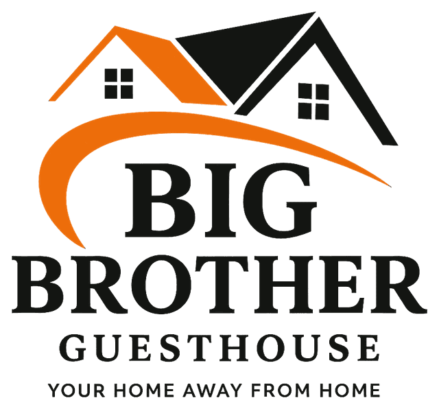 Big Brother Guesthouse logo: home away from home